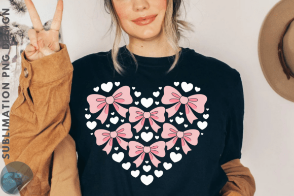 Download Coquette Valentine Heart PNG Design - Heart Collection