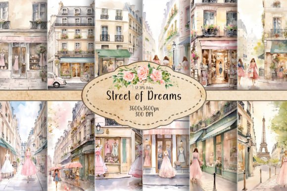 Download Parisian Street of Dreams - Parisian Collection