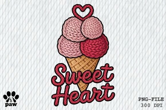 Download Faux Yarn Valentines Png, Sweetheart Png - Heart Collection