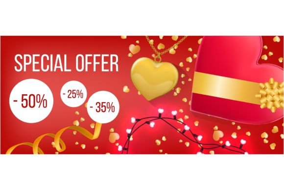 Download Special Offer Lettering with Hearts and - Heart Collection