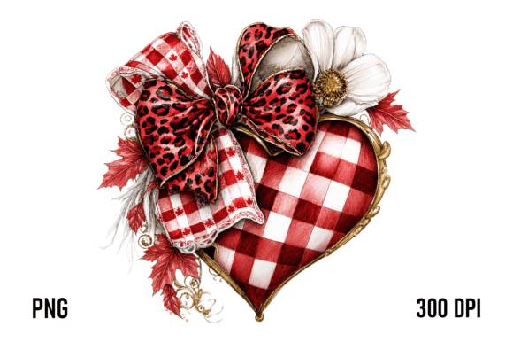 Download Canada Day Leopard Heart PNG - Heart Collection