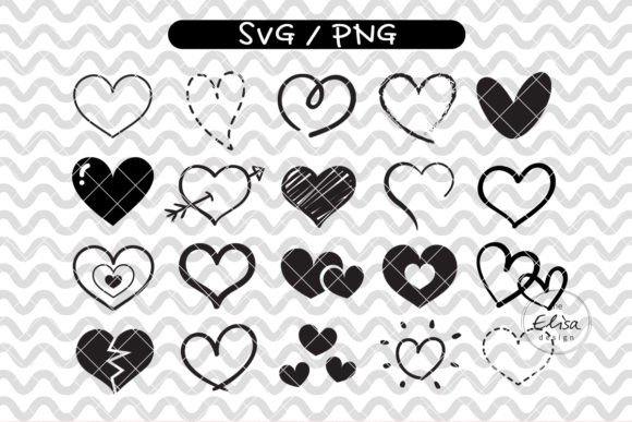 Download Heart Svg Bundle, Hearts Png - Heart Collection