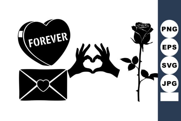 Download Love Symbols Heart Hands Rose - Heart Collection