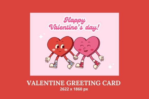 Download Love Hearts Greeting Card Printable - Heart Collection