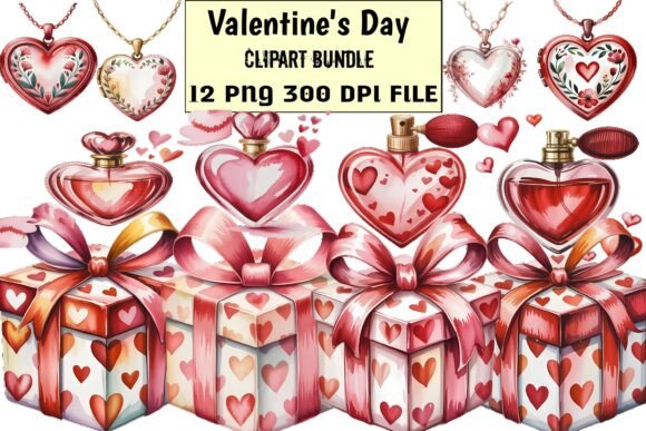 Download Valentine’s Day Heart &amp; Gift Clipart Bun - Heart Collection