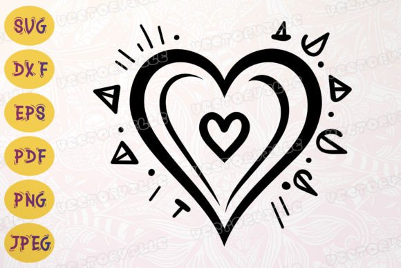 Download Hand Drawn Heart SVG Valentines Day PNG - Heart Collection
