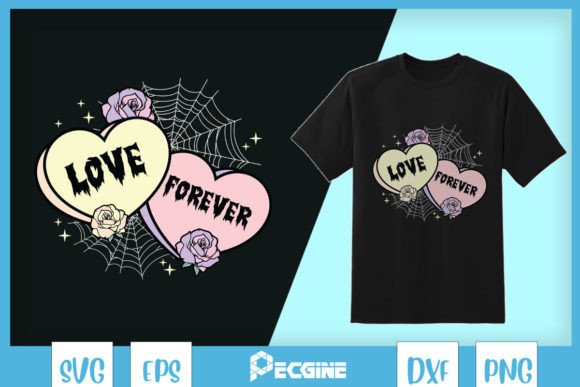Download LOVE Forever Pastel Valentine Hearts - Heart Collection