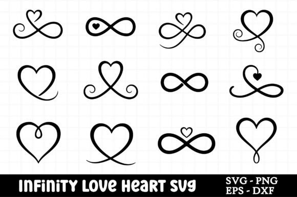 Download Infinity Love Heart SVG - Heart Collection