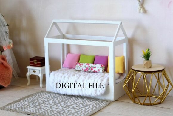 Download Miniature Frame Bed Digital File 1:12 - Digital Collection
