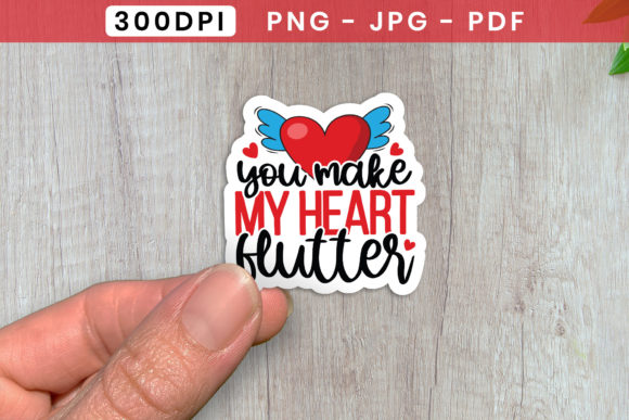 Download You Make My Heart Flutter, Valentine PNG - Heart Collection