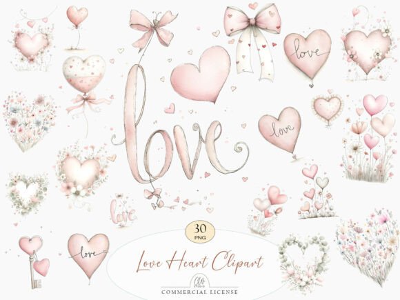 Download Love Heart Clipart - Heart Collection