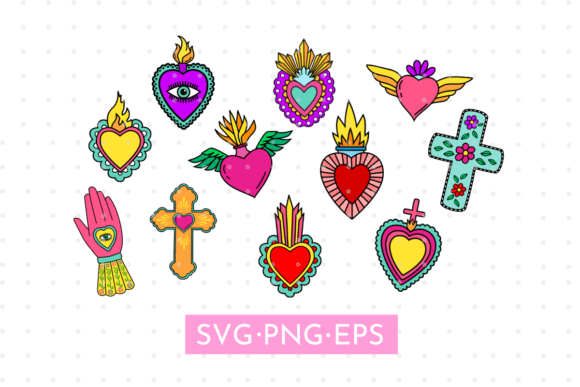 Download Sacred Heart Clipart Milagros Svg - Heart Collection