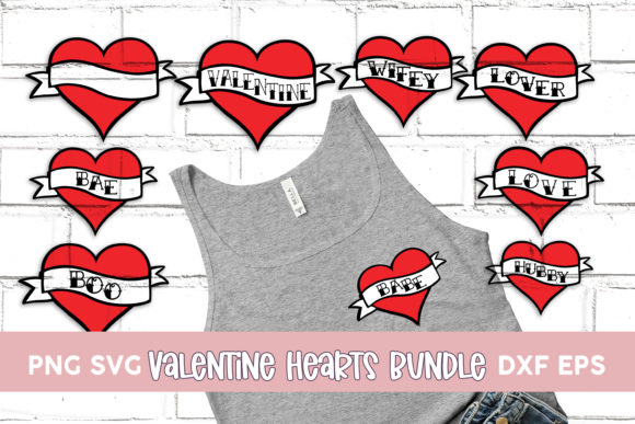 Download Tattoo Hearts Valentine's Bundle - Heart Collection