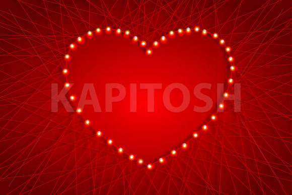 Download Red Thread Heart for Valentine's Day - Heart Collection