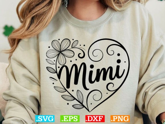 Download Mimi Heart Svg, Instant Download - Heart Collection