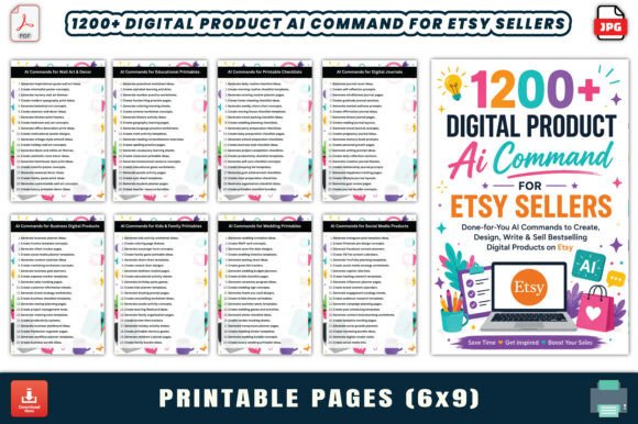 Download 1200+ Digital Product Ai Command for Ets - Digital Collection